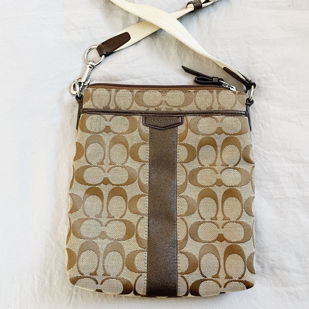 Brown Coach Crossbody